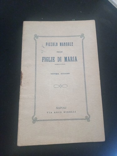 Piccolo manuale della figlie - piccolo,