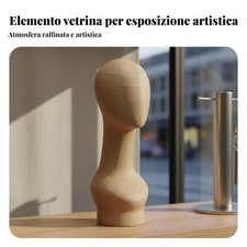 Testa Manichino Carta Kraft