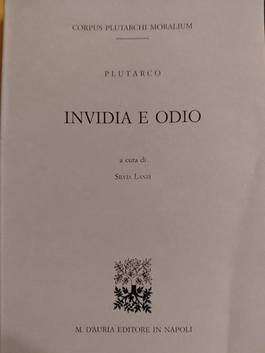Plutarco invidia odio m - e,