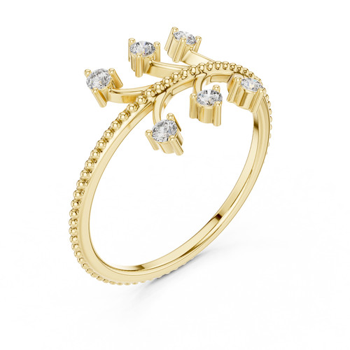 Splendido anello con diamanti