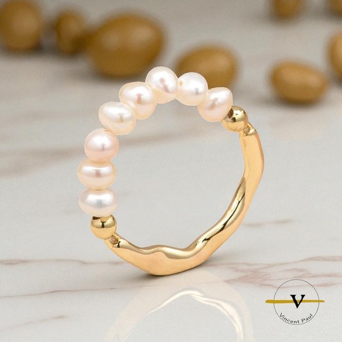 Anello donna con perla - anello, di