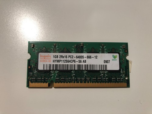 Memoria ram hynix 1gb 2rx16 - memoria,