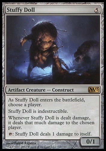 Mtg stuffy doll played - doll,