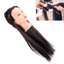 Manichino Capelli Lunghi Testa Parrucchiere Professionale Pratica Capelli Styling Trai LSO