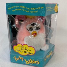 Furby Baby Vintage Rosa Bianco