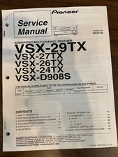 PIONEER VSX-29TX VSX-27TX