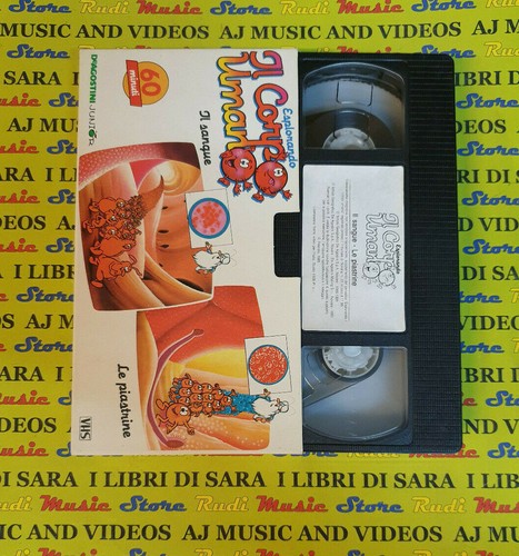 Film vhs esplorando corpo - vhs,