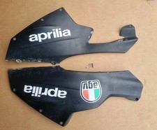 COPPIA Carene Inferiori nere Dx/Sx Aprilia RS 125 , 2 tempi 2006 - 2010