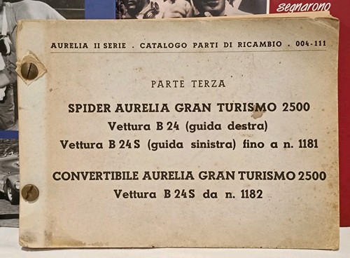 Lancia aurelia spider gt - 24,