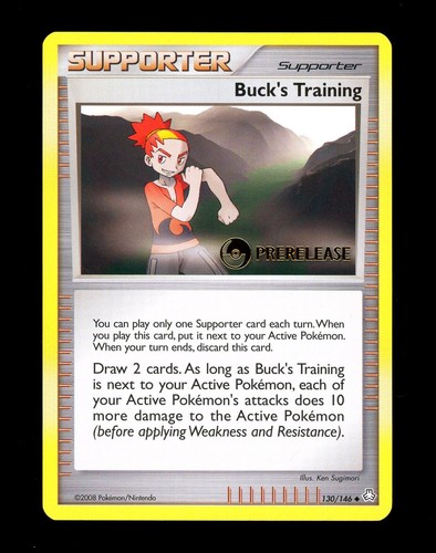 2008 pokemon buck - 2008, training