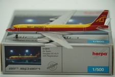 Herpa Wings 1:500 Air Spain Douglas DC-8-21 EC-BXR (513975) Edizione Limitata