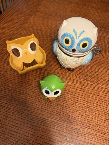 Owl themed kitchen supplies - owl,
