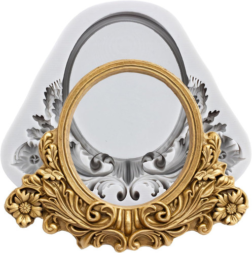 Cornice specchio pizzo barocco