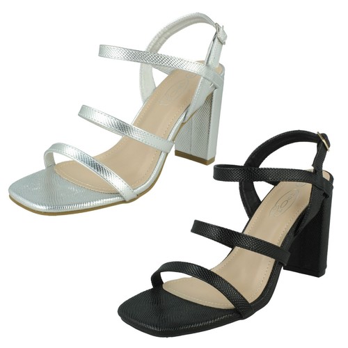 Sandali con tacco - con, strappy