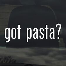 Hai pasta? Adesivo Vinile