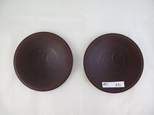 COPPIA DI PIATTI ALUMINIA COPENHAGEN DANIMARCA META' NOVECENTO COLLEZIONE R91