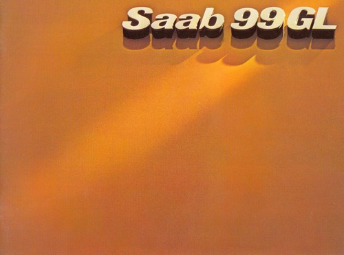Brochure depliant saab gl - brochure,
