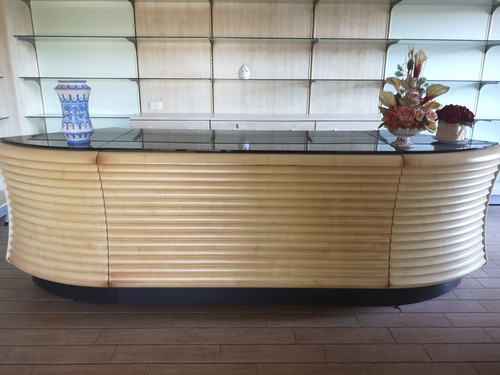 Scaffalatura bancone negozio - bancone,
