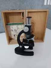 Microscopio Vintage 150x 300x