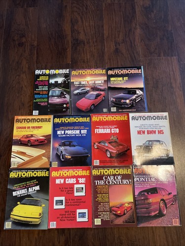 Automobile magazine lot - -,