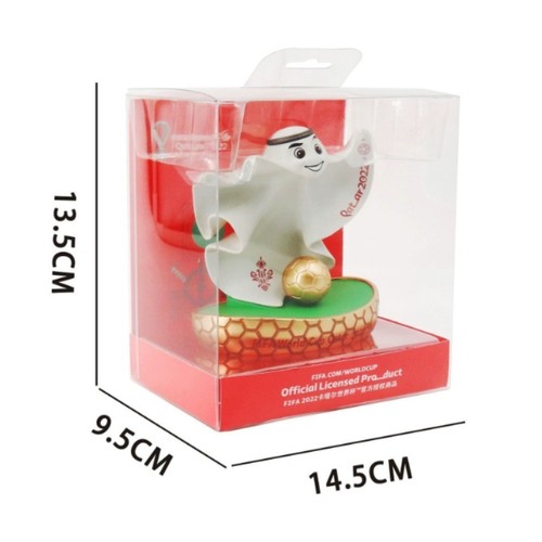 Figurina pvc mascotte - figurina, qatar
