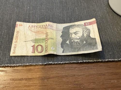 Banconota slovenia talleri - 10,