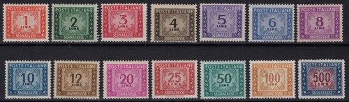 Repubblica 1947 segnatasse - 1947-54,
