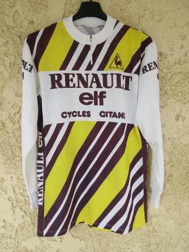 Maillot cycliste renault - maillot,