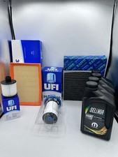 KIT TAGLIANDO ORIGINALE FIAT PANDA 4 FILTRI 4 LT SELENIA WR 0W30 1.3 MJT EURO 6 