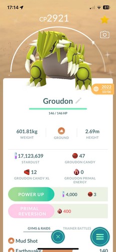 Shiny groudon pokémon trade - groudon,