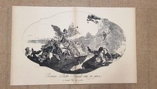 Genio del Valore San Marco e Angelo Giambattista Batista Tiepolo Incisione 1896