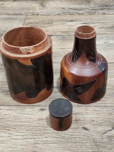 Portabottiglie vintage legno - portabottiglie,