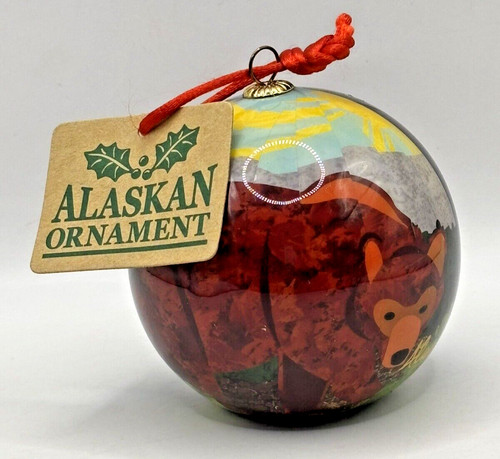 Ornamento alaskan natale - ornamento,
