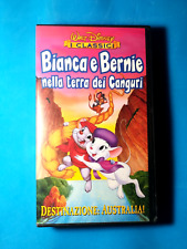 VIDEOCASSETTA VHS BIANCA E BERNIE I CLASSICI WALT DISNEY DA COLLEZIONE