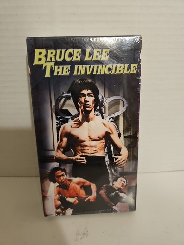 Bruce lee the invincible vhs - the,