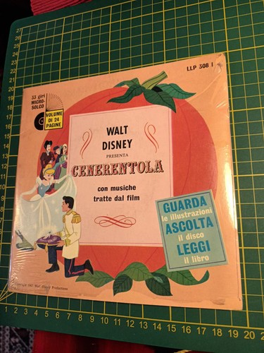 Walt disney cenerentola disco - walt,