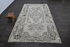 Oushak Turkish Vintage Rug 5x9
