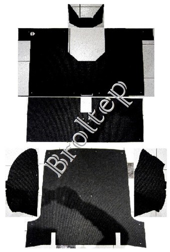 Tappeto abitacolo completo per