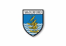 Sticker adesivi adesivo  bandiera citta inglese gran bretagna uk waterford