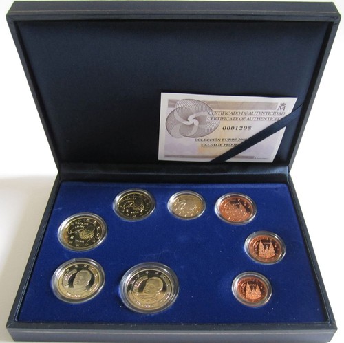 Set monete prova - , spagna