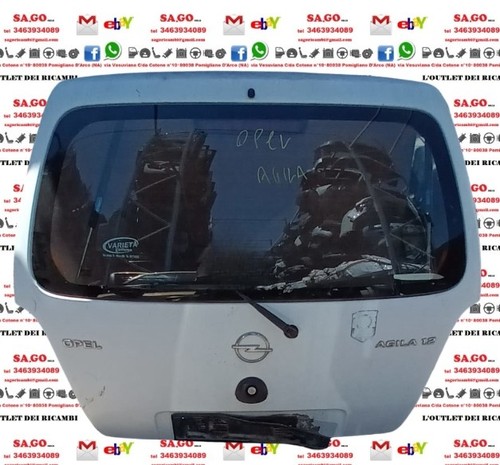 Portellone cofano posteriore - cofano,