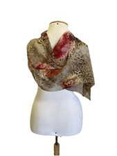 H75#B. Sciarpa scialle CAVALLI