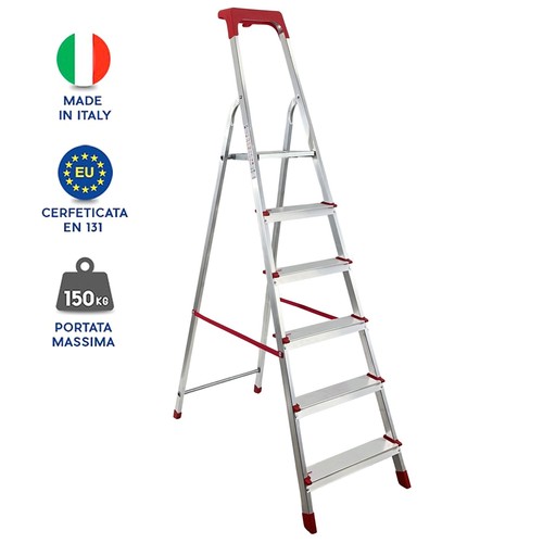 Scala alluminio pieghevole - alluminio,