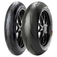 COPPIA GOMME PIRELLI 120/70-17 58W + 180/60-17 75W DIABLO SUPERCORSA V2 SC1