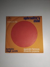 APHRODITE'S CHILD lontano Dagli Occhi / Quando L'amore Diventa 7"  45 Giri 