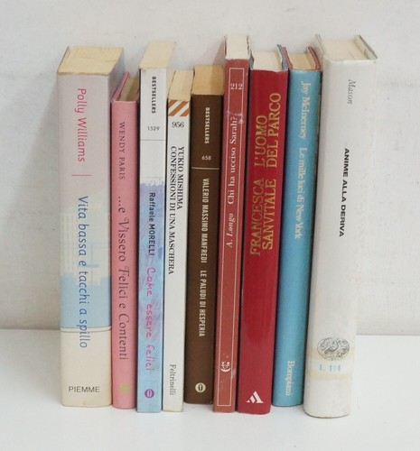Lotto libri romanzi - 9,