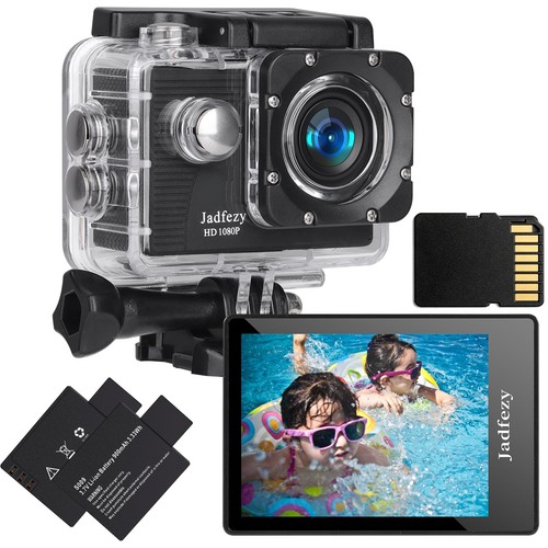 Action cam 1080p con - con, scheda