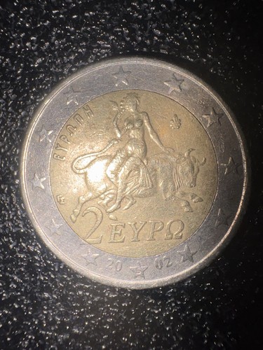 Moneta euro grecia eypo - 2,