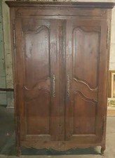 ARMADIO LUIGI XV IN QUERCIA INIZII 900 MINIMO RESTAURO