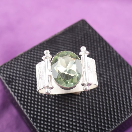 Anello fascia con pietre - a,